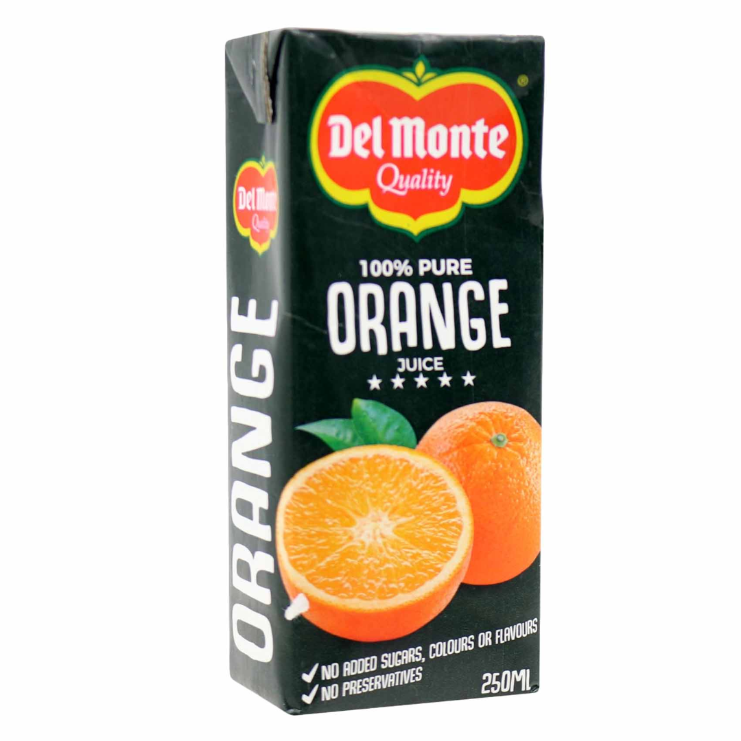 DELMONTE ORANGE PURE JUICE 250ML